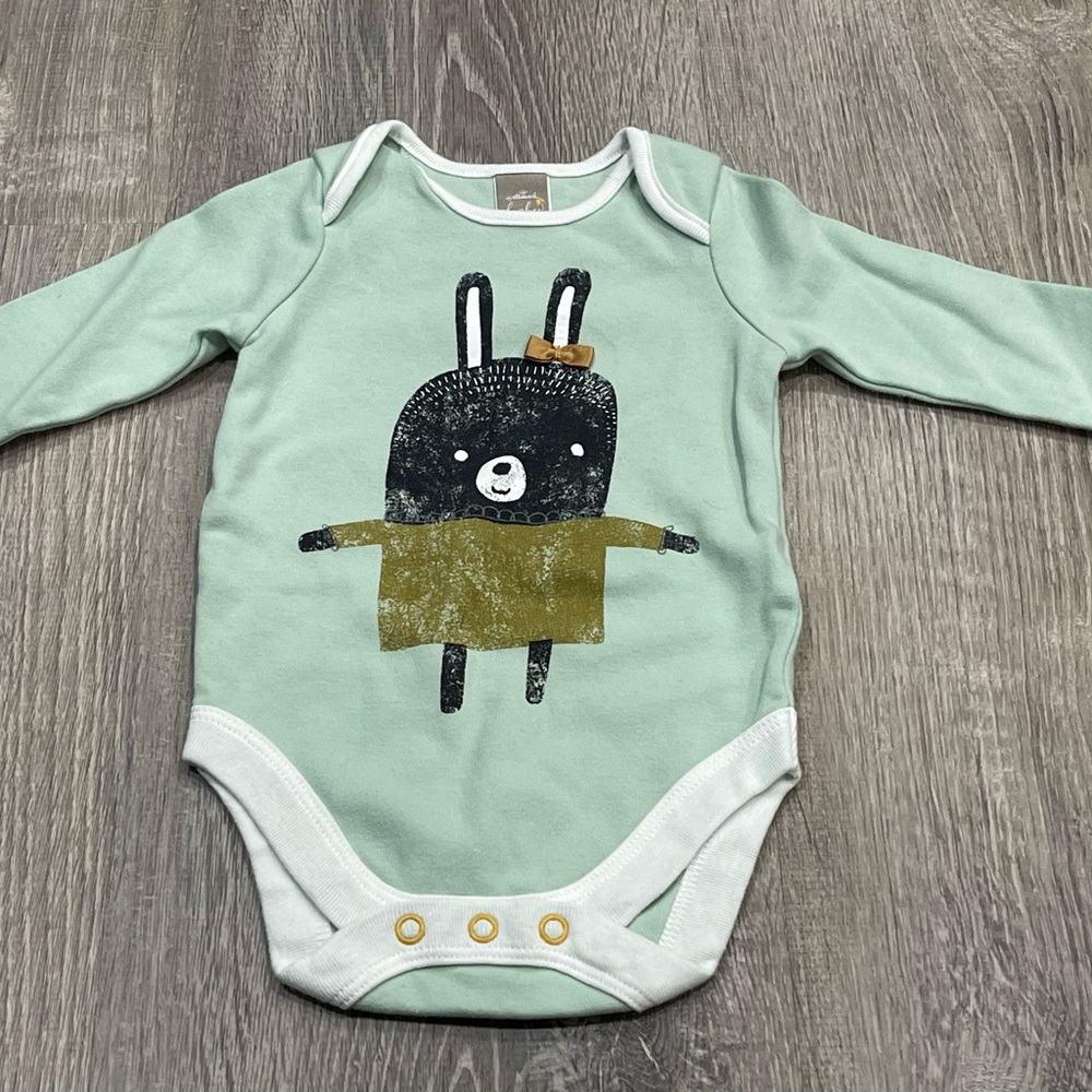 Hallmark Baby Bodysuit Bunny Rabbit girl 0-3 month OC11